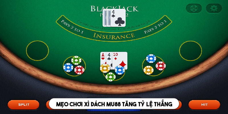 Học hỏi mẹo chơi xì dách Mu88 để tăng tỷ lệ thắng